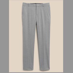 Banana Republic Avery Gray Straight Pants Petite Size 6